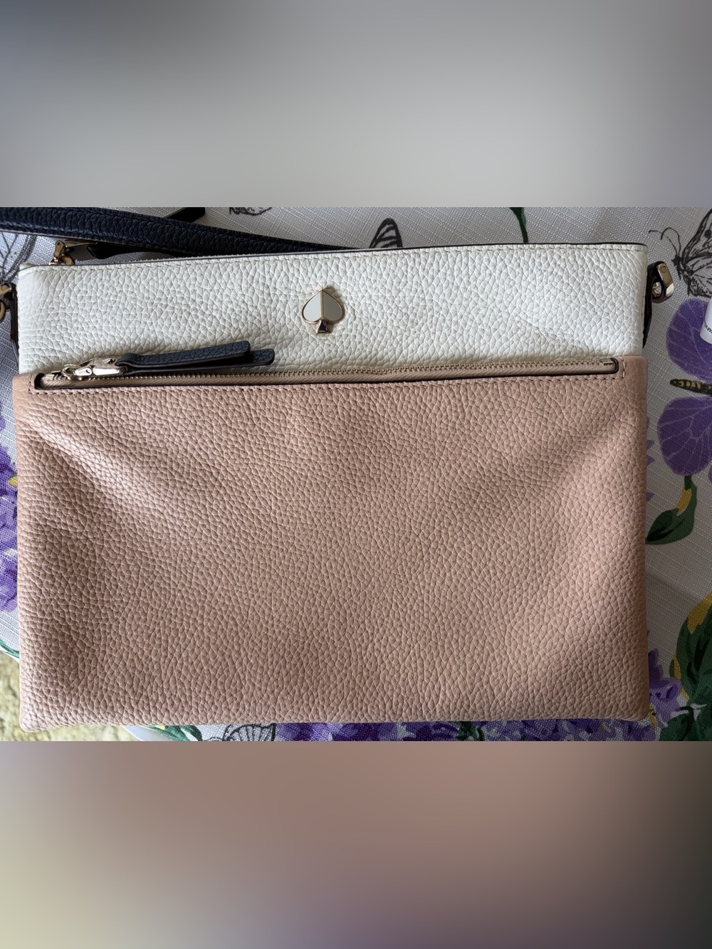 Kate Spade New York Polly Medium Crossbody Bag in Pebbled Leather